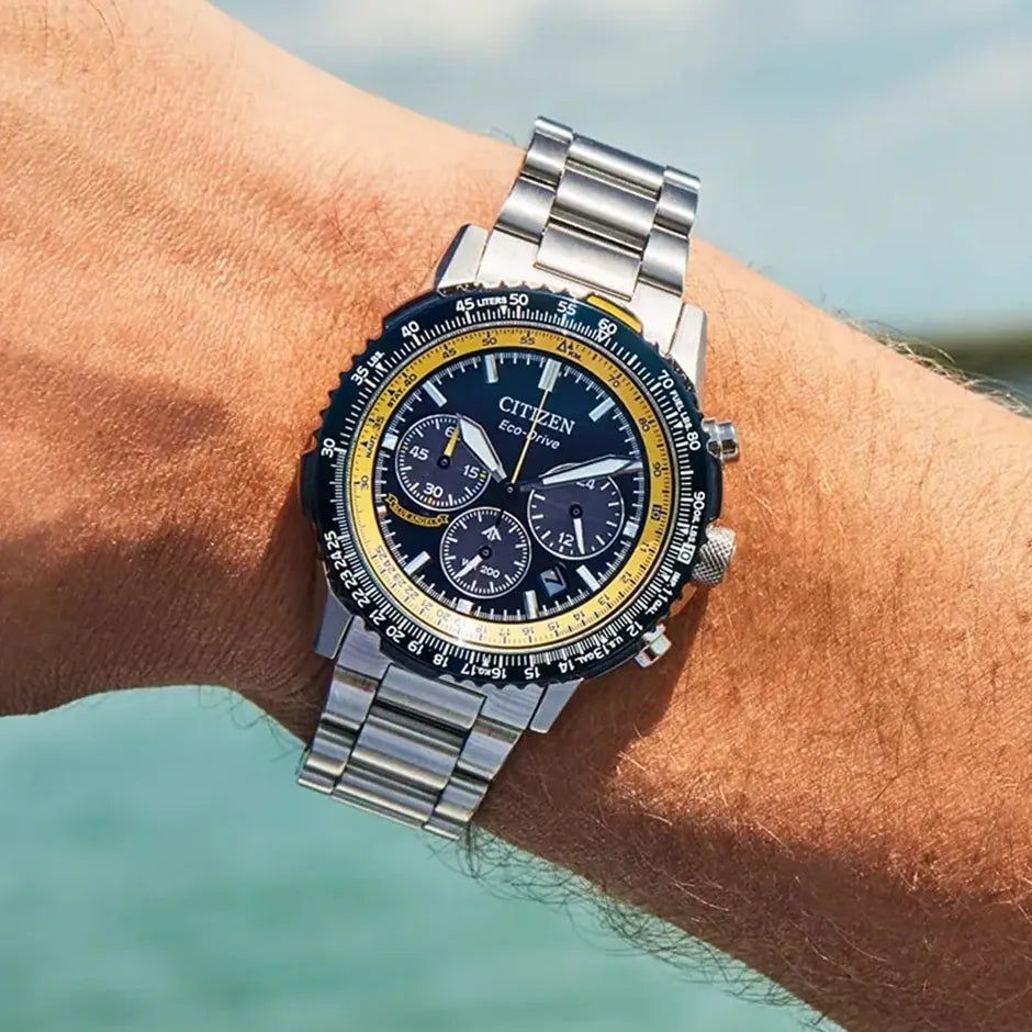 CITIZEN CA4667-53L PROMASTER ECO-DRIVE CHRONOGRAPH MEN WATCH