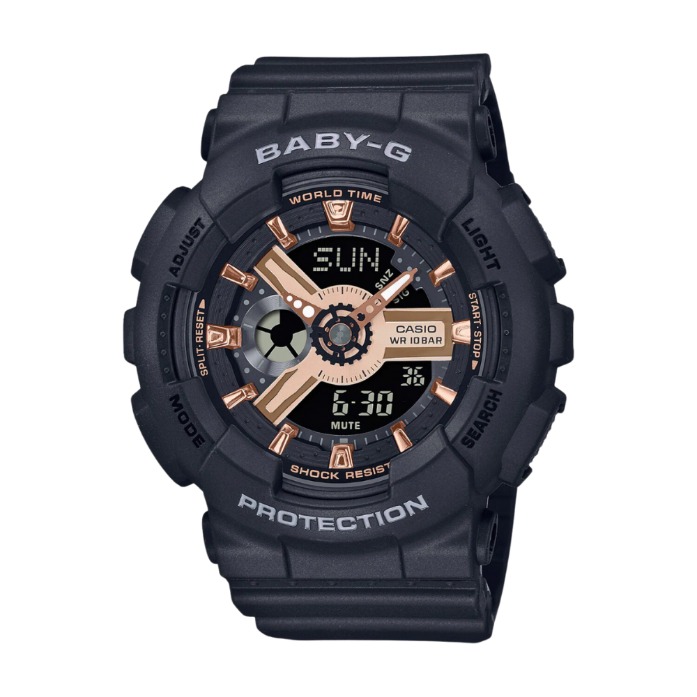 Casio Baby-G BA-110XRG-1ADR Analog-Digital Black Watch | City