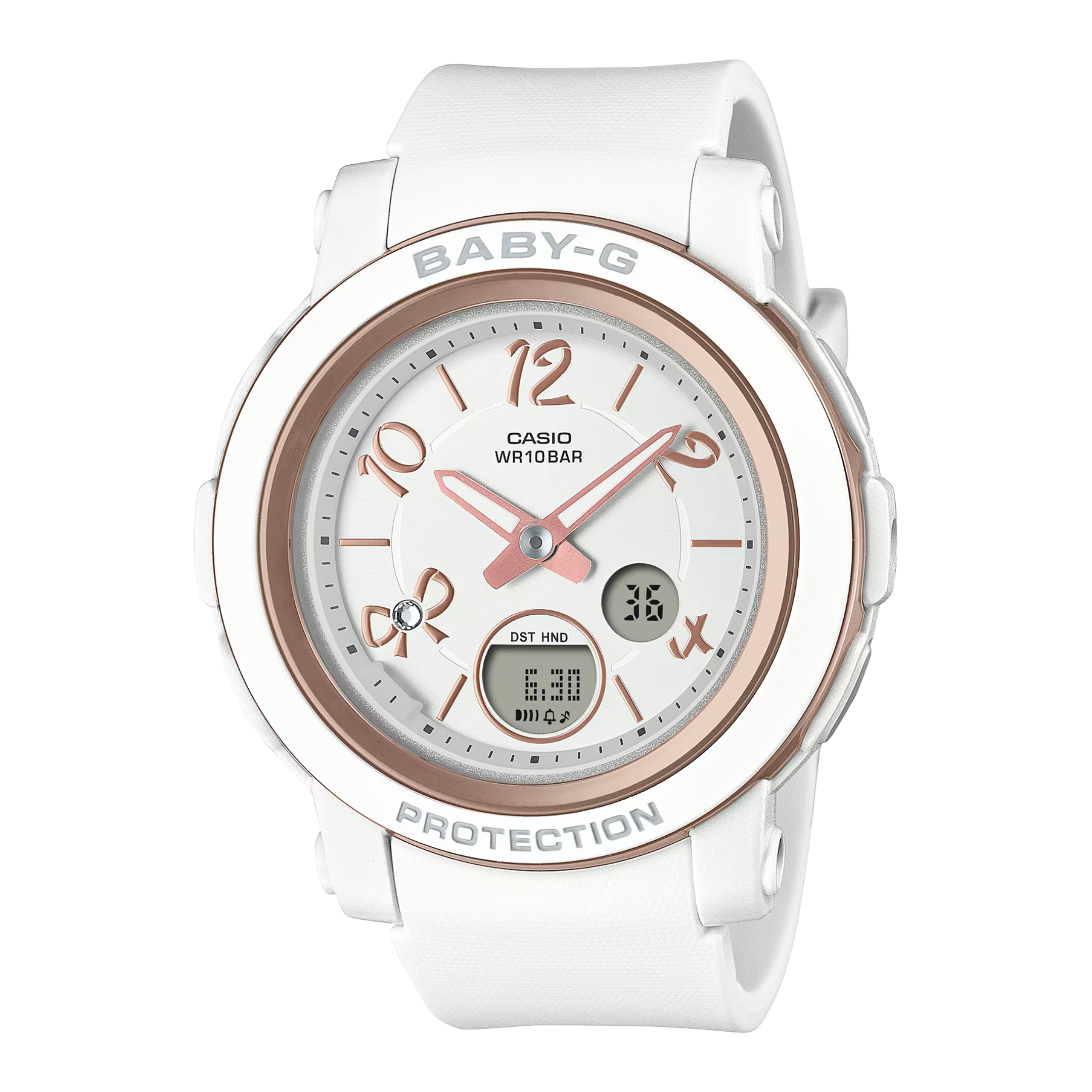 【開封・未使用】　CASIO BABY-G 5568 JA ホワイト カシオ babyg 5568（腕時計の駆動方式：クォーツ）のおすすめ
