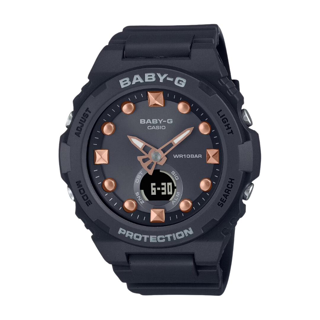 CASIO BABY G BGA 320 1ADR BLACK WOMEN WATCH CITY CHAIN City Chain Singapore