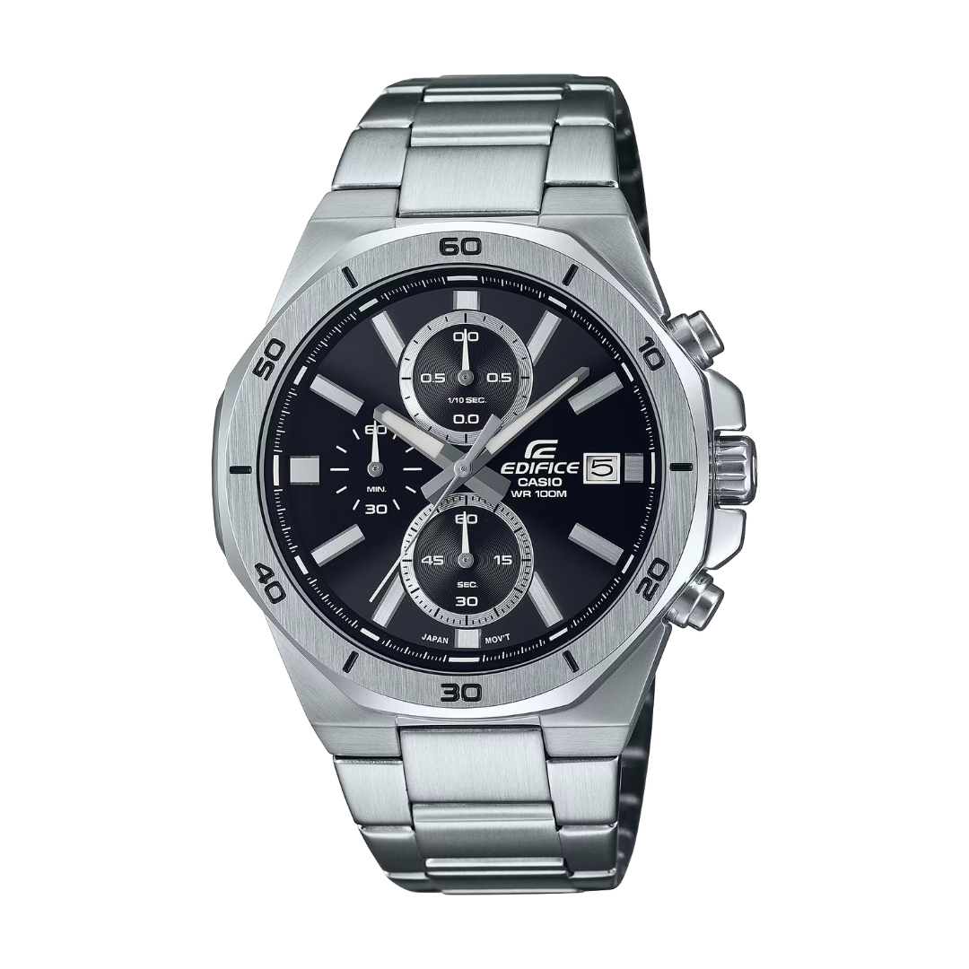 Casio Edifice EFV-640D-1AVUDF Chronograph Black | City Chain