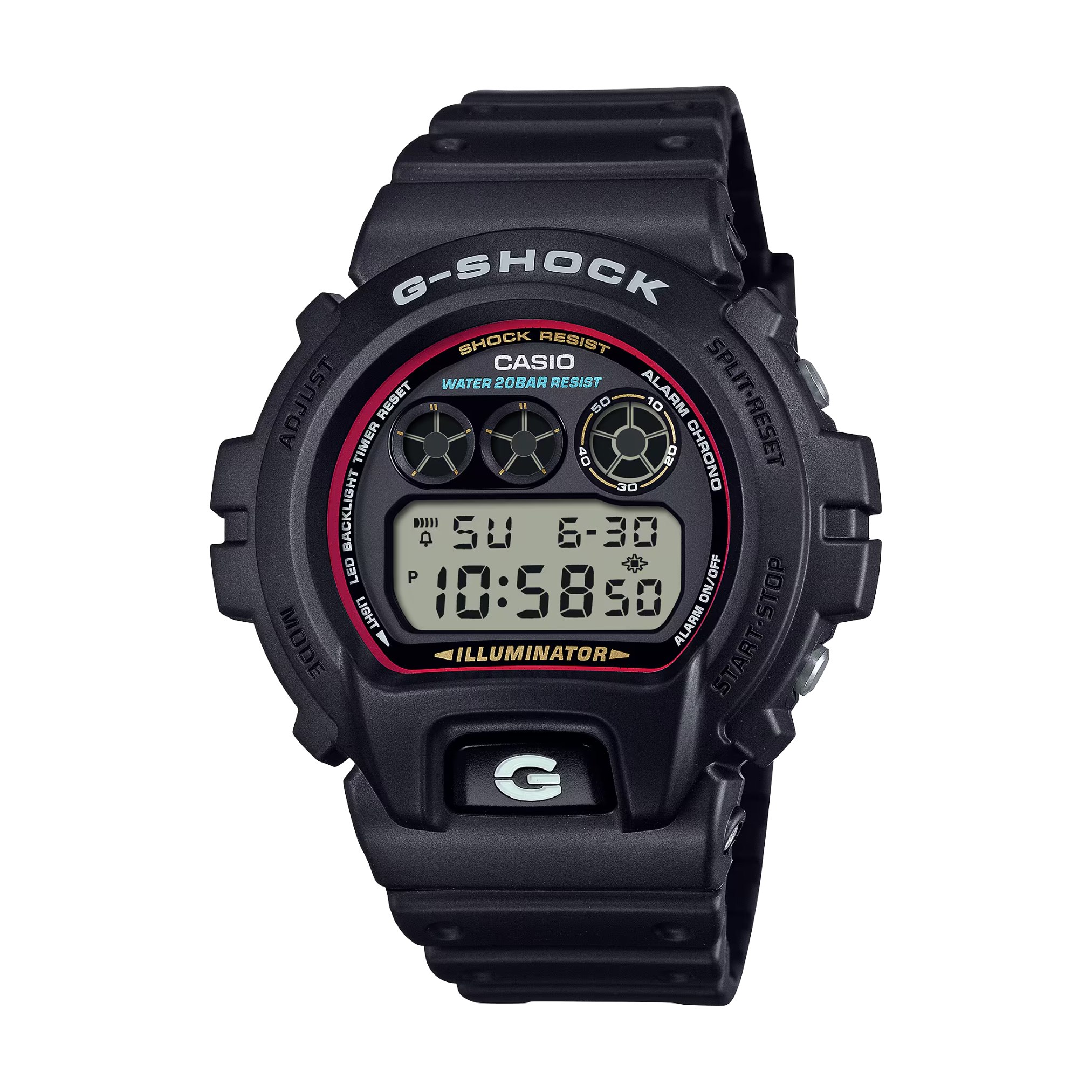 CASIO G-SHOCK DW-6900RL-1DR STANDARD DIGITAL BLACK WATCH | CITY CASIO G-SHOCK DW-6900RL-1DR STANDARD DIGITAL BLACK WATCH | CITY