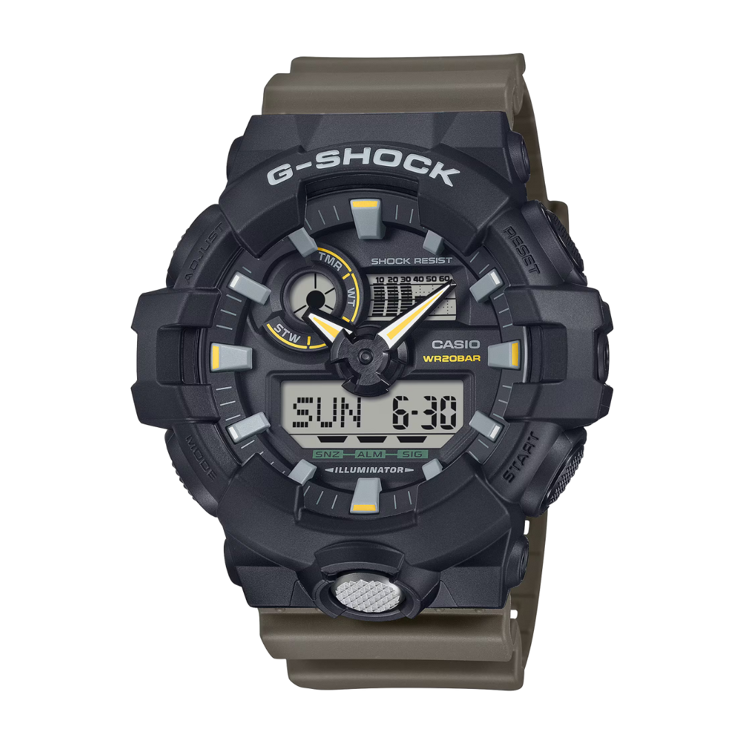 Casio G-Shock GA-710TU-1A3DR Two-Tone Watch | City Chain – City