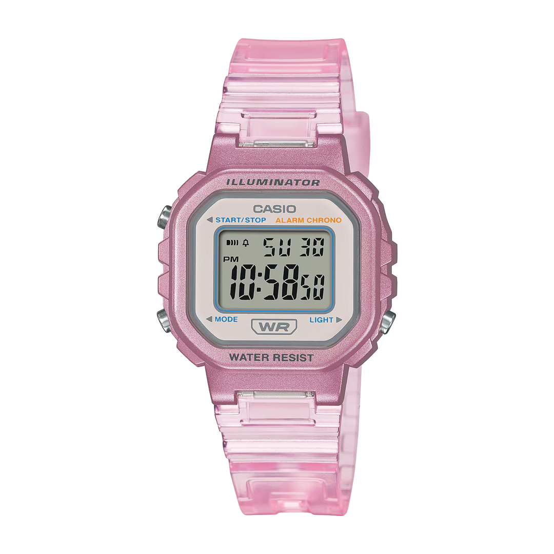 CASIO GENERAL LA-20WHS-4ADF DIGITAL PINK WOMEN WATCH