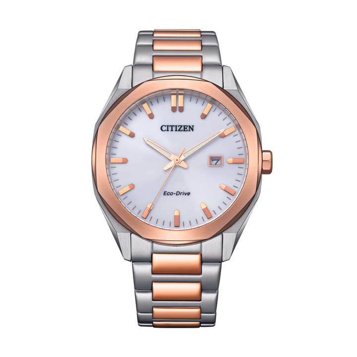 Citizen BM7606-84A Eco-Drive Two Tone Stainless Steel Men Watch
