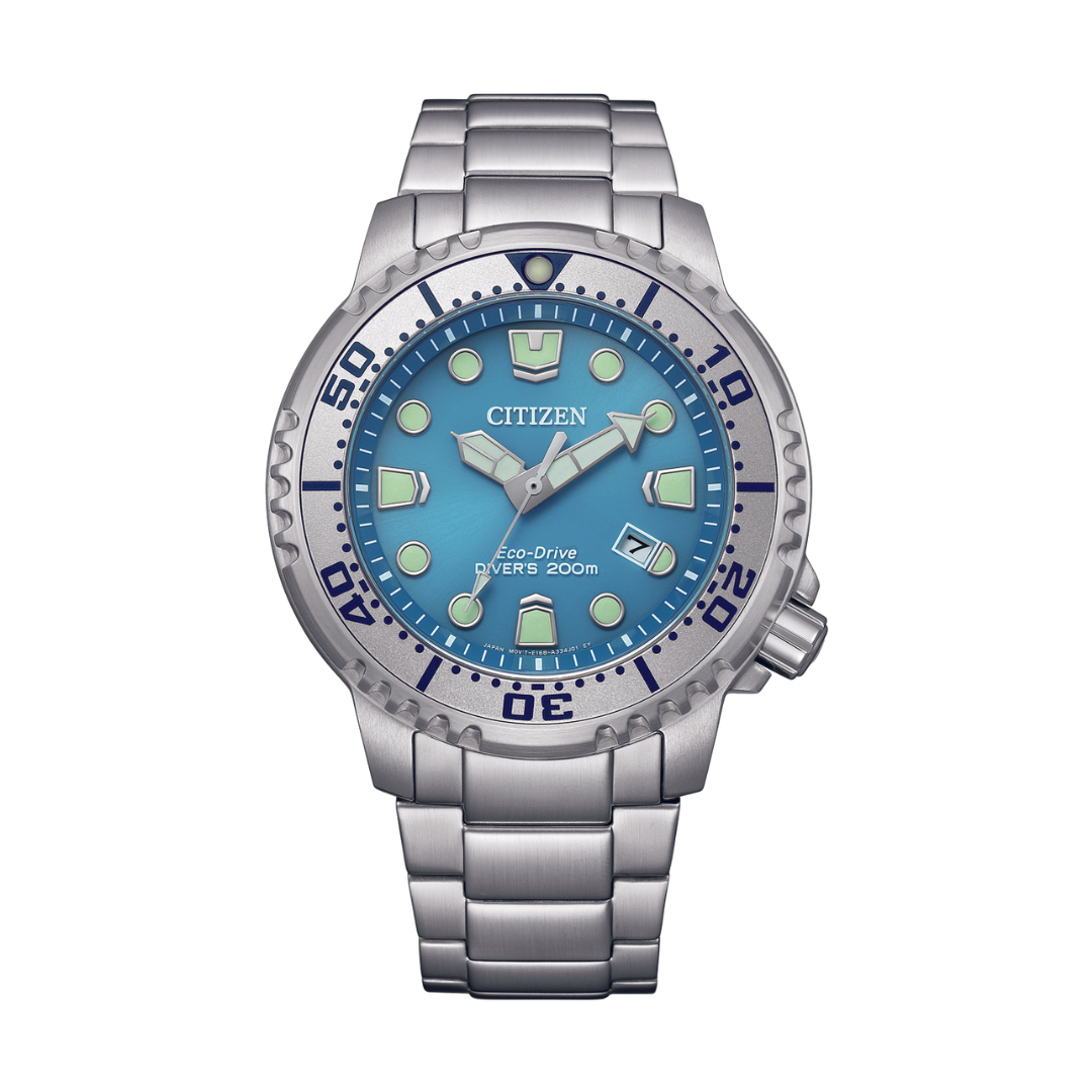 CITIZEN BN0165 55L PROMASTER ECO DRIVE 200M DIVER MEN WATCH