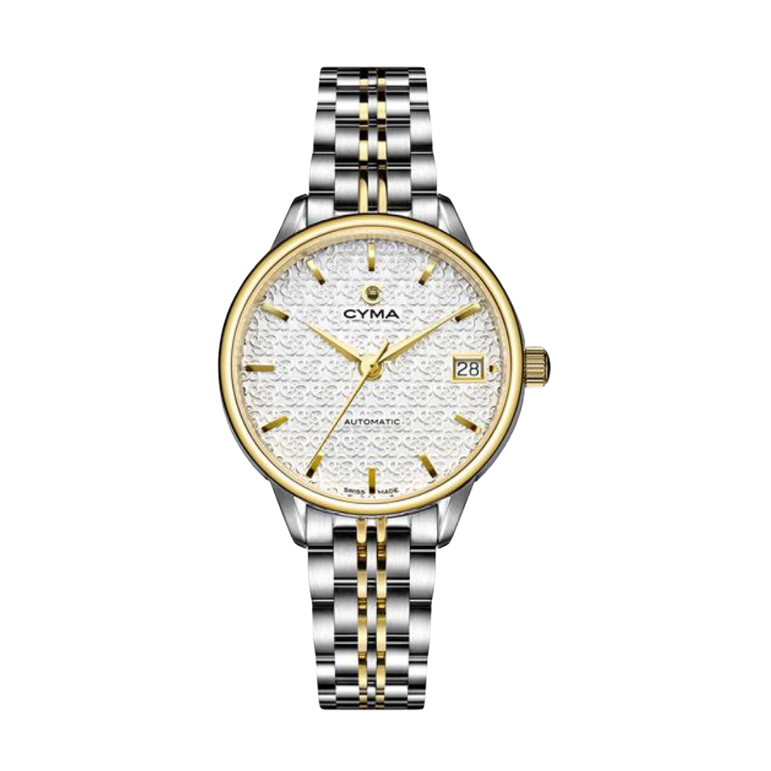 CYMA Classic W02-00802-001 Automatic Women Watch City Chain