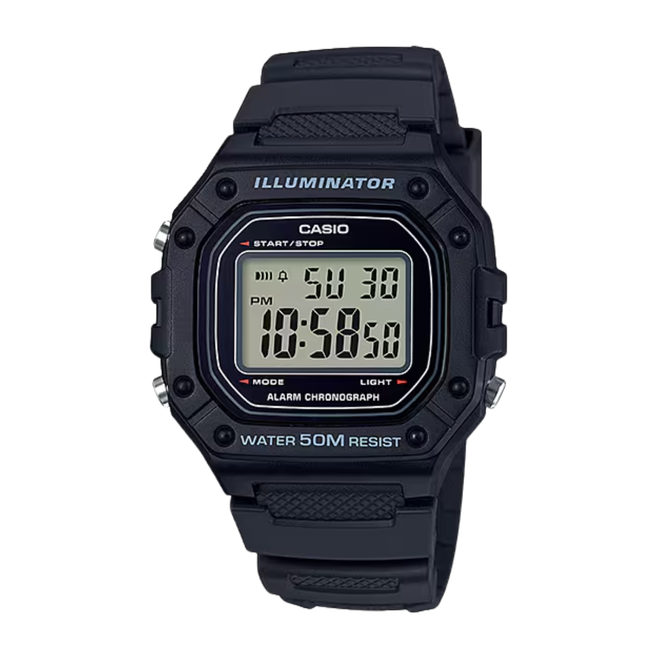 Wa Casio W-218H-1AVDF Digital Men Watch | City Chain – City Chain