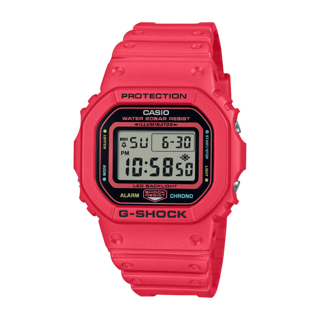 Casio G-Shock DW-5600EP-4DR Vivid Colors Digital Watch | City