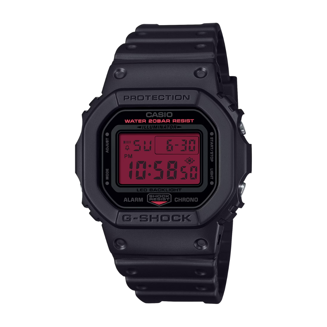 Casio G-Shock DW-5600BBR-1DR Special Color Models Black Men Watch