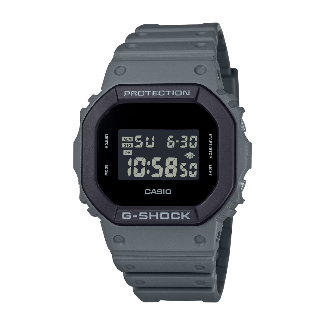 時計 CASIO G-SHOCK DW-5610 Y Casio G-Shock DW-5610UU-8DR Grey Watch | City Chain – City Chain