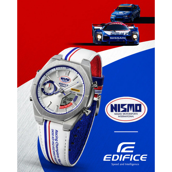 CASIO EDIFICE ECB-S10NIS-7ADR NISMO HERITAGE EDITION SMARTPHONE LINK MEN WATCH