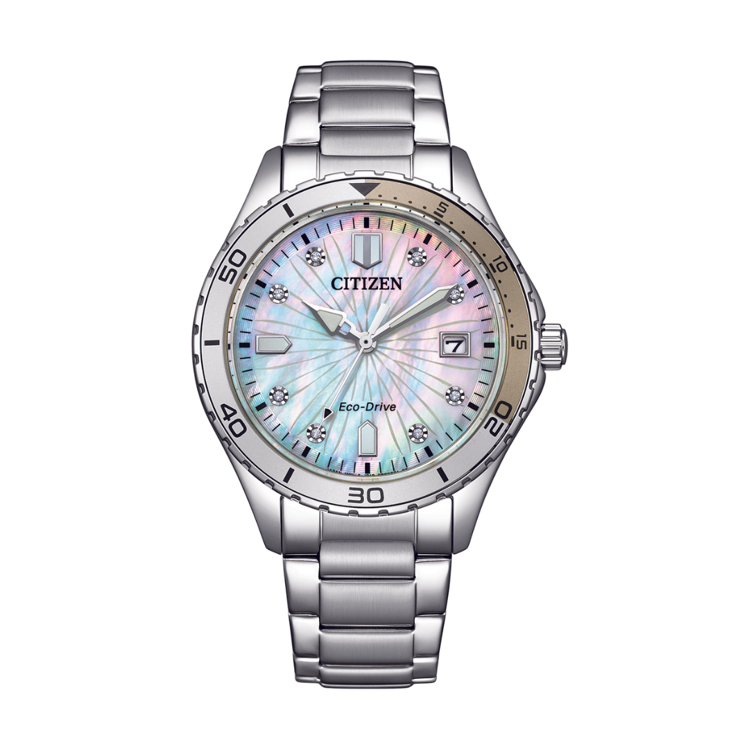CITIZEN FE6170-88D ECO-DRIVE STAINLESS STEEL WOMEN WATCH