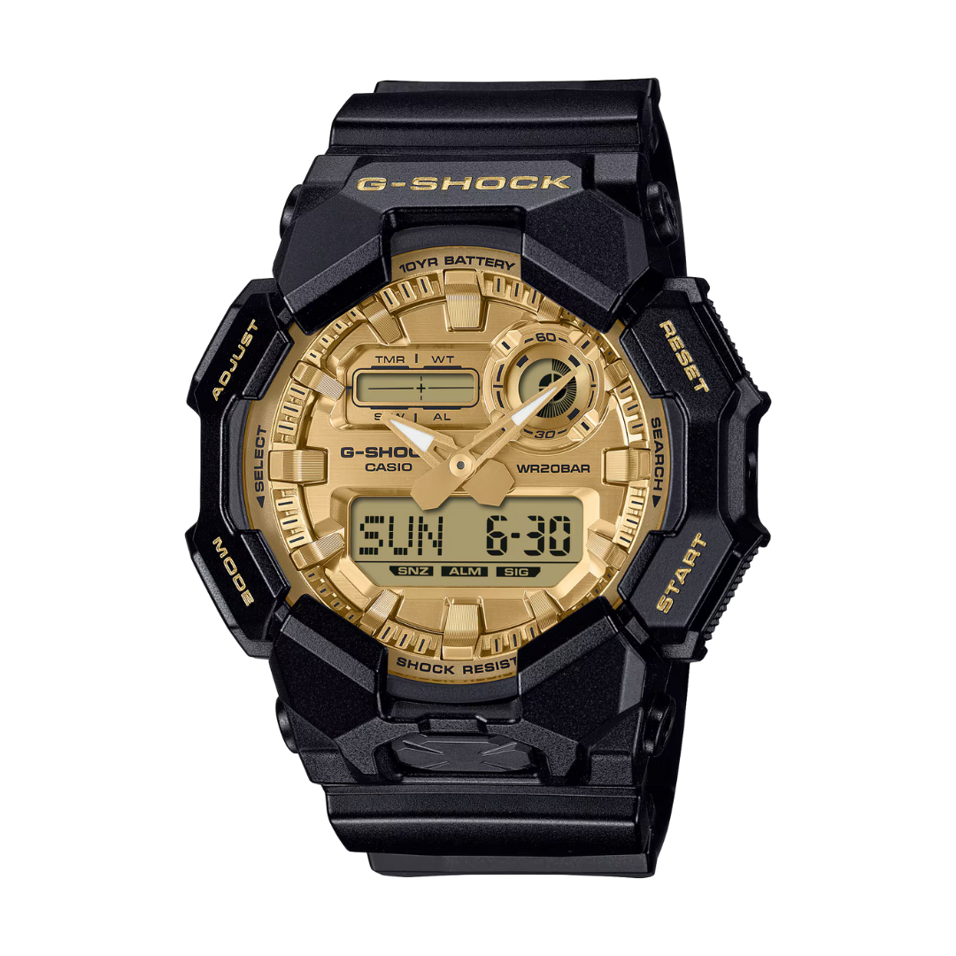 Casio G-Shock GA-010GGB-1A9DR Analog-Digital Black Gold