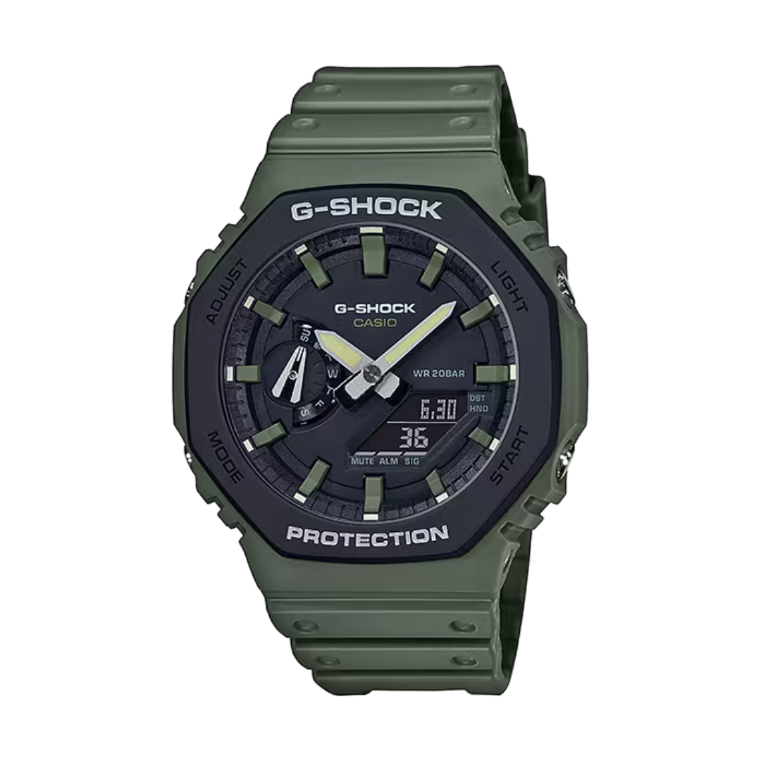 CASIO G-SHOCK GA-2110SU-3ADR SPECIAL COLOUR MODELS GREEN WATCH