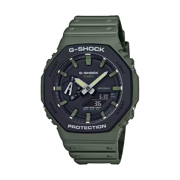 CASIO G-SHOCK GA-2110SU-3ADR SPECIAL COLOUR MODELS GREEN WATCH