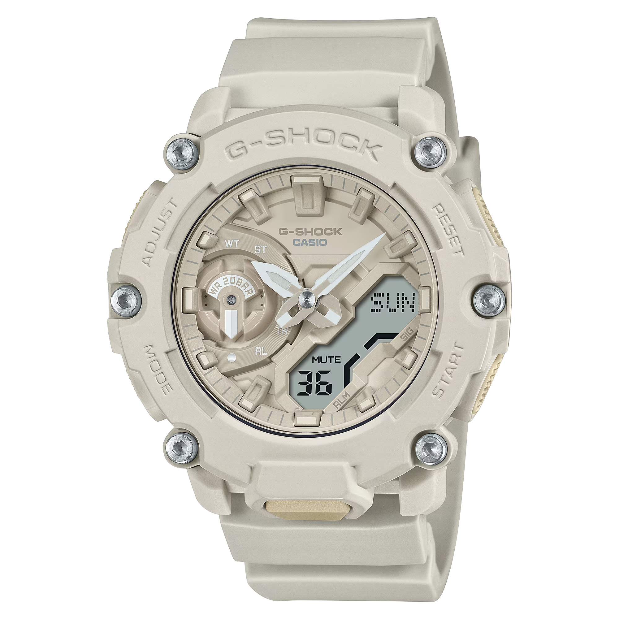 Casio g 2025 shock beige