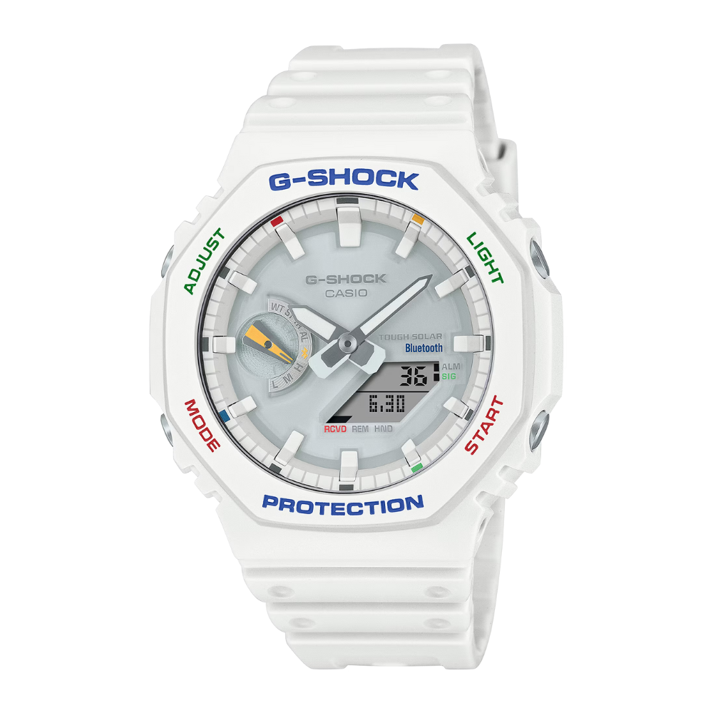 G shock full best sale white