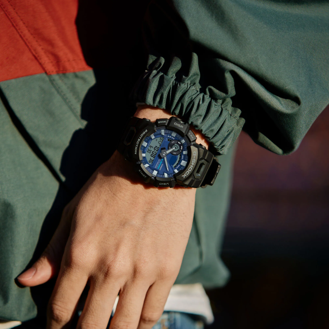 CASIO G-SHOCK GBA-900CB-1ADR G-SQUAD BLACK MEN WATCH