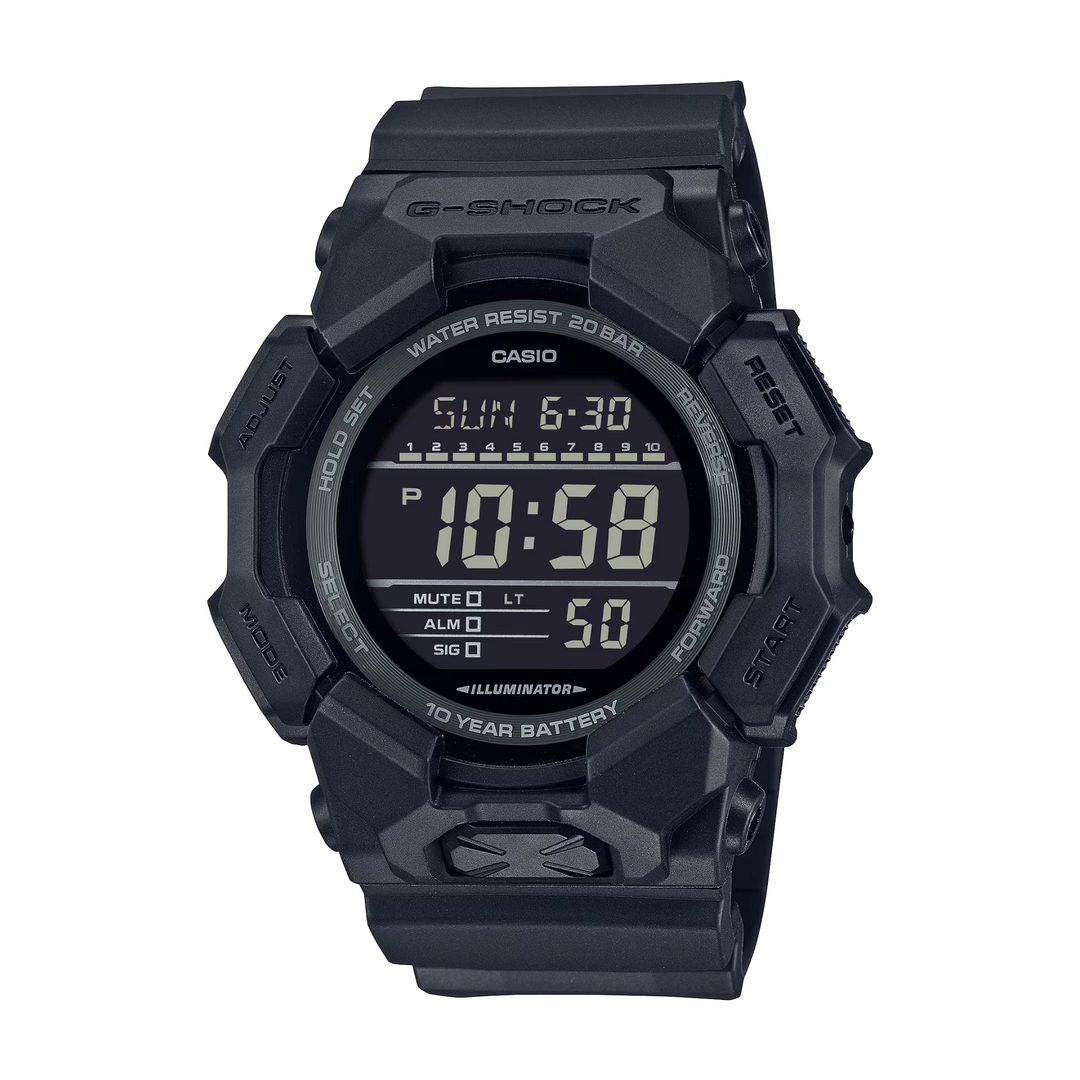 Casio G-Shock GD-010-1A1DR Standard Digital Black Watch