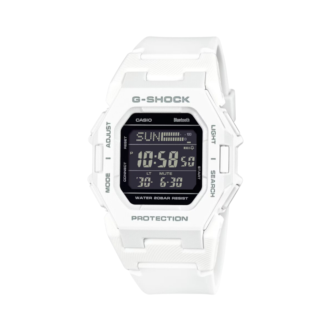 Casio G-Shock GD-B500-7DR Standard Digital White Watch | City