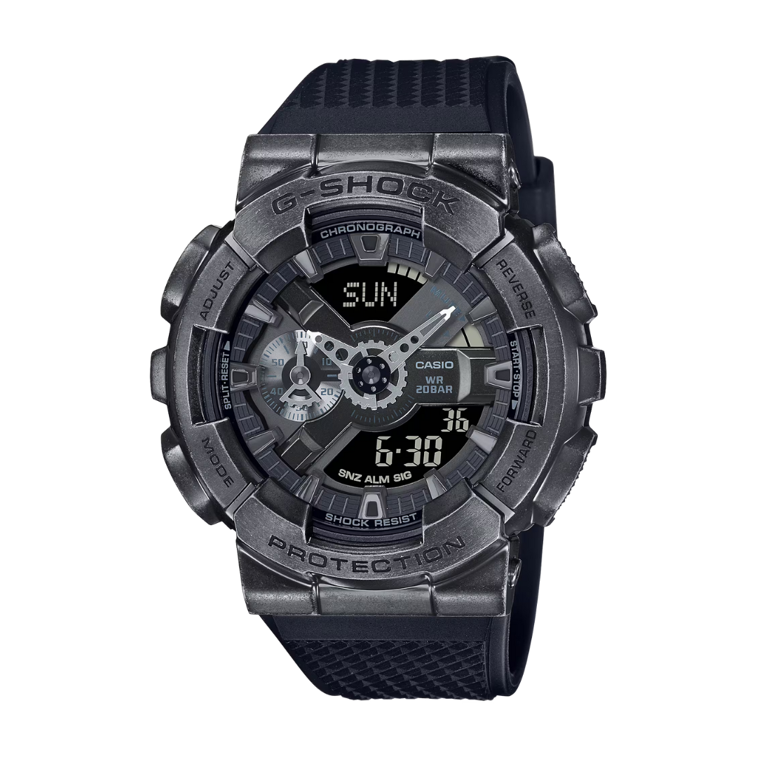 Casio silver black online