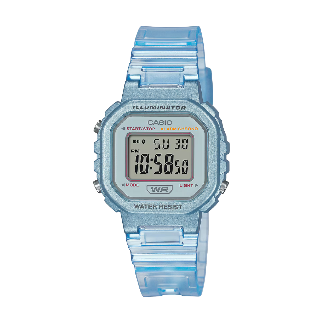 CASIO GENERAL LA-20WHS-2ADF DIGITAL BLUE WOMEN WATCH