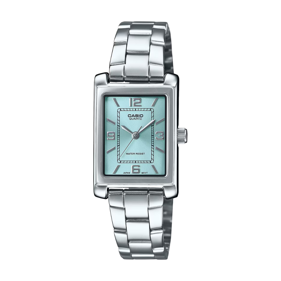 CASIO GENERAL LTP-1234DD-2ADF ANALOG SILVER WOMEN WATCH
