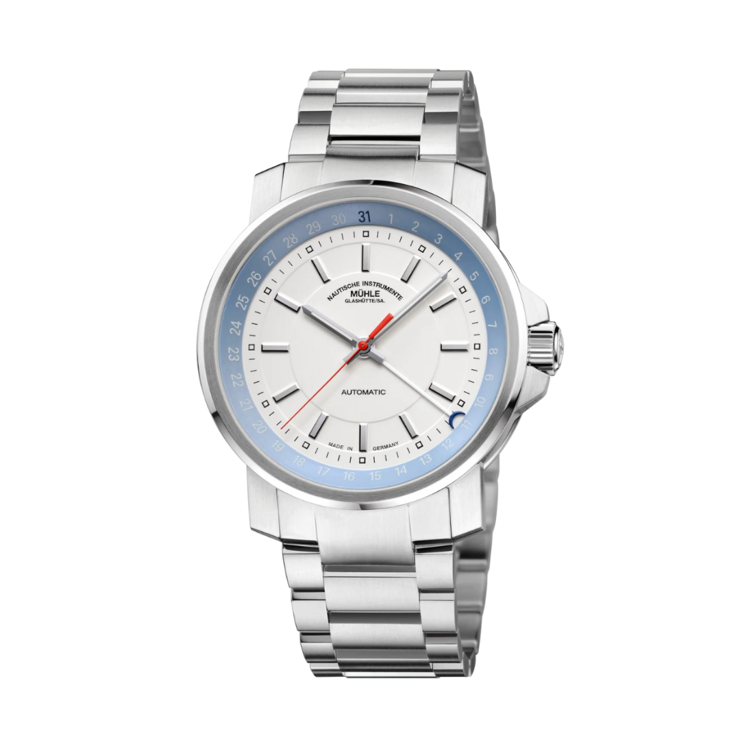 MÜHLE-GLASHÜTTE 29ER POINTER DATE M1-25-32-MB AUTOMATIC METAL