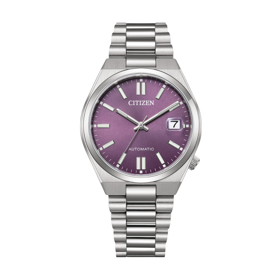 20号 手描御所人形図 屏風 紫風作 Citizen NJ0200-50W Tsuyosa Automatic | City Chain – City Chain