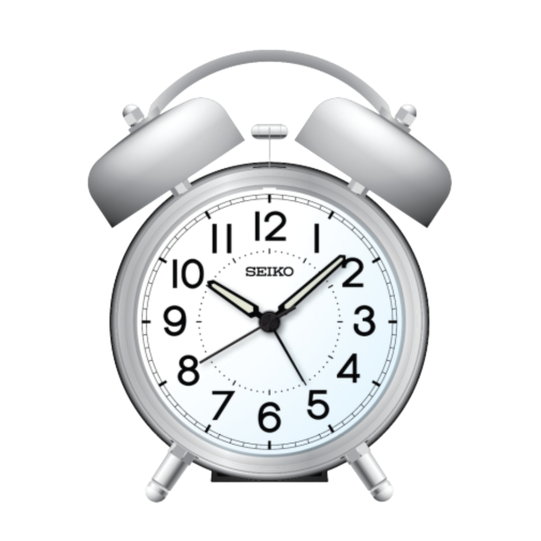 Seiko QHK063S Table Clock | Alarm, Snooze & Lumibrite | City Chain