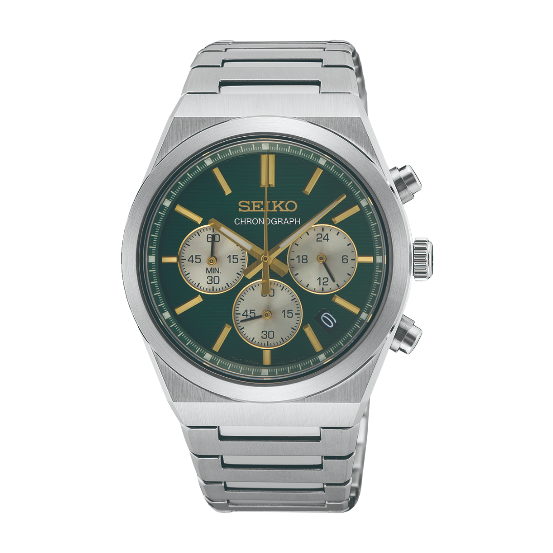 SEIKO CHRONOGRAPH SSB461P1 QUARTZ MEN WATCH