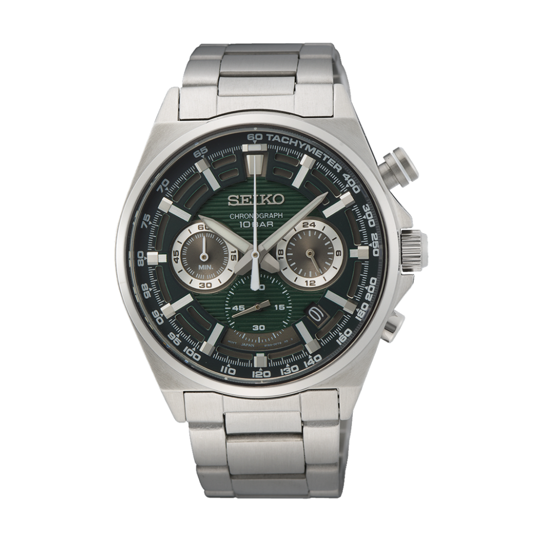SEIKO CHRONOGRAPH SSB405P1 QUARTZ MEN WATCH