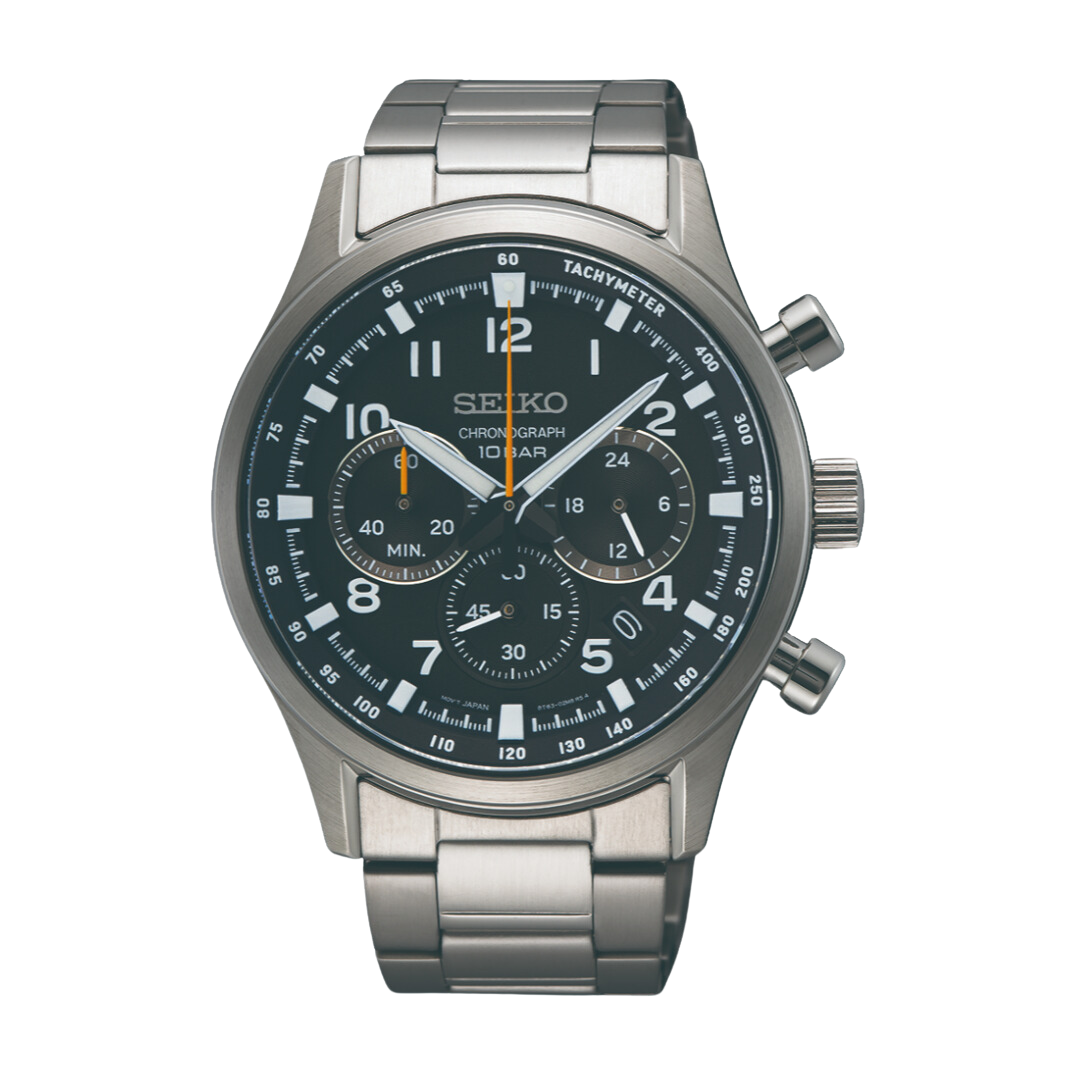 SEIKO CHRONOGRAPH SSB447P1 QUARTZ MEN WATCH