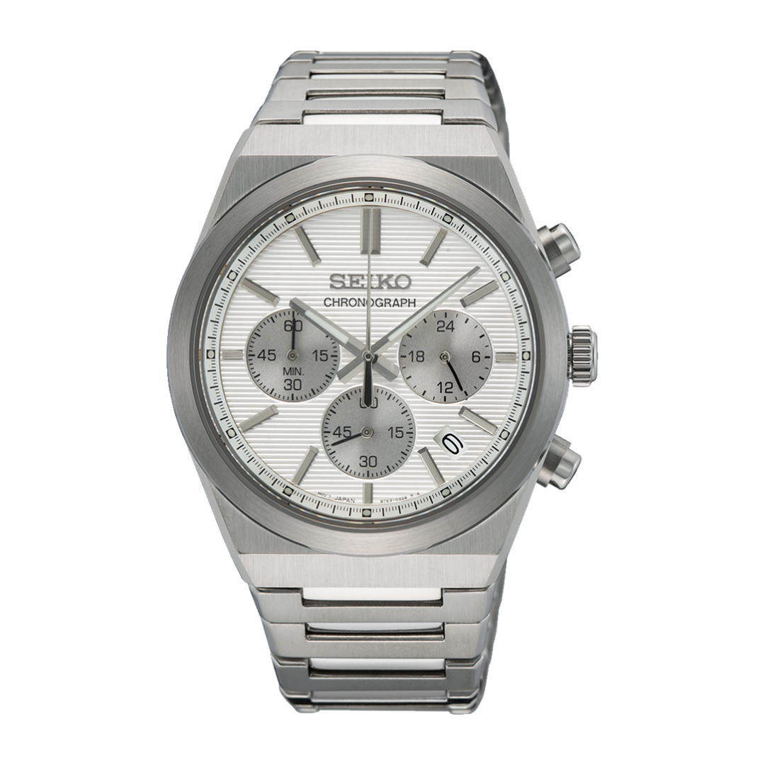 SEIKO CHRONOGRAPH SSB451P1 QUARTZ MEN WATCH