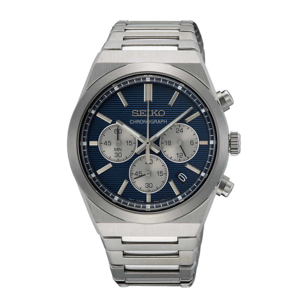 SEIKO CHRONOGRAPH SSB453P1 QUARTZ MEN WATCH