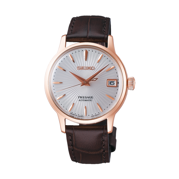 Seiko Presage SRP852J1 Cocktail Time Automatic 3 Hands Date Women Watch