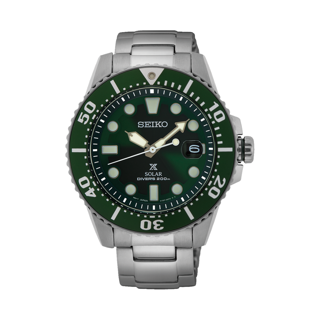 SEIKO PROSPEX SNE579P1 ASIA EXCLUSIVE SOLAR DIVER MEN WATCH