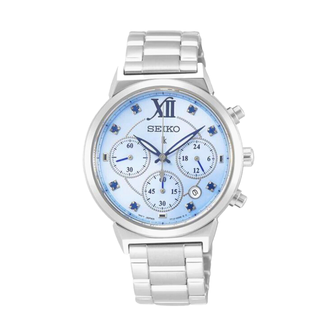 SEIKO LUKIA SRWZ65P1 CHRONOGRAPH 7T12 QUARTZ WOMEN WATCH
