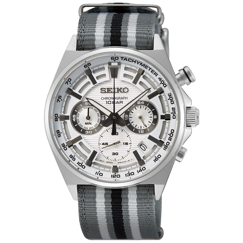 SEIKO SSB401P1 QUARTZ CHRONOGRAPH MEN WATCH