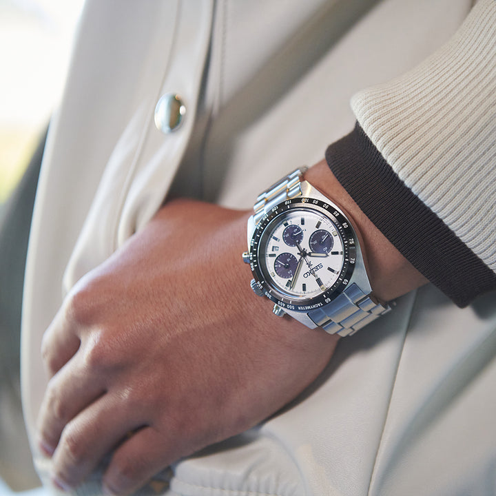 SEIKO PROSPEX SSC813P1 SPEEDTIMER SOLAR 1969 RECREATION MEN WATCH