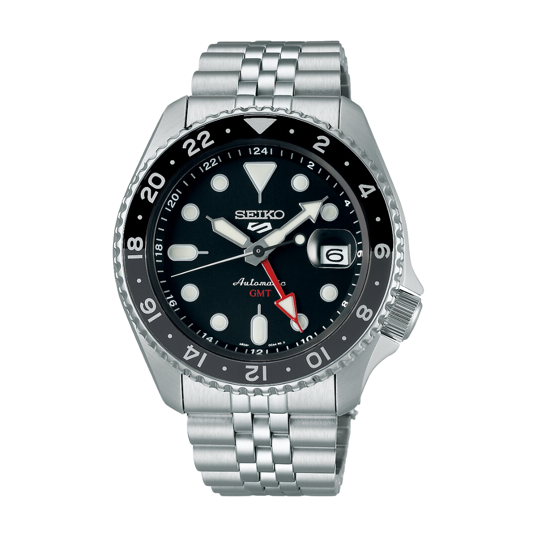 Seiko Sports SSK001K1 Automatic GMT Men Watch City Chain