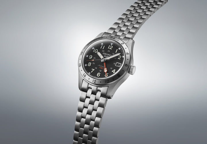 SEIKO 5 SPORTS SSK023K1 FIELD DEPLOY MECHANICAL GMT MEN WATCH