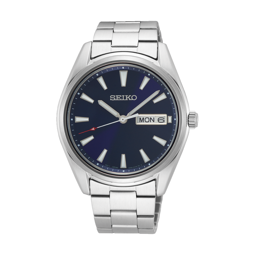 SEIKO SUR341P1 QUARTZ ANALOG 3 HANDS DATE MEN WATCH