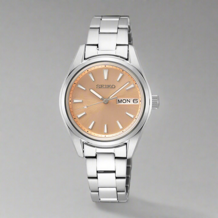SEIKO SUR351P1 QUARTZ ANALOG 3 HANDS DATE WOMEN WATCH