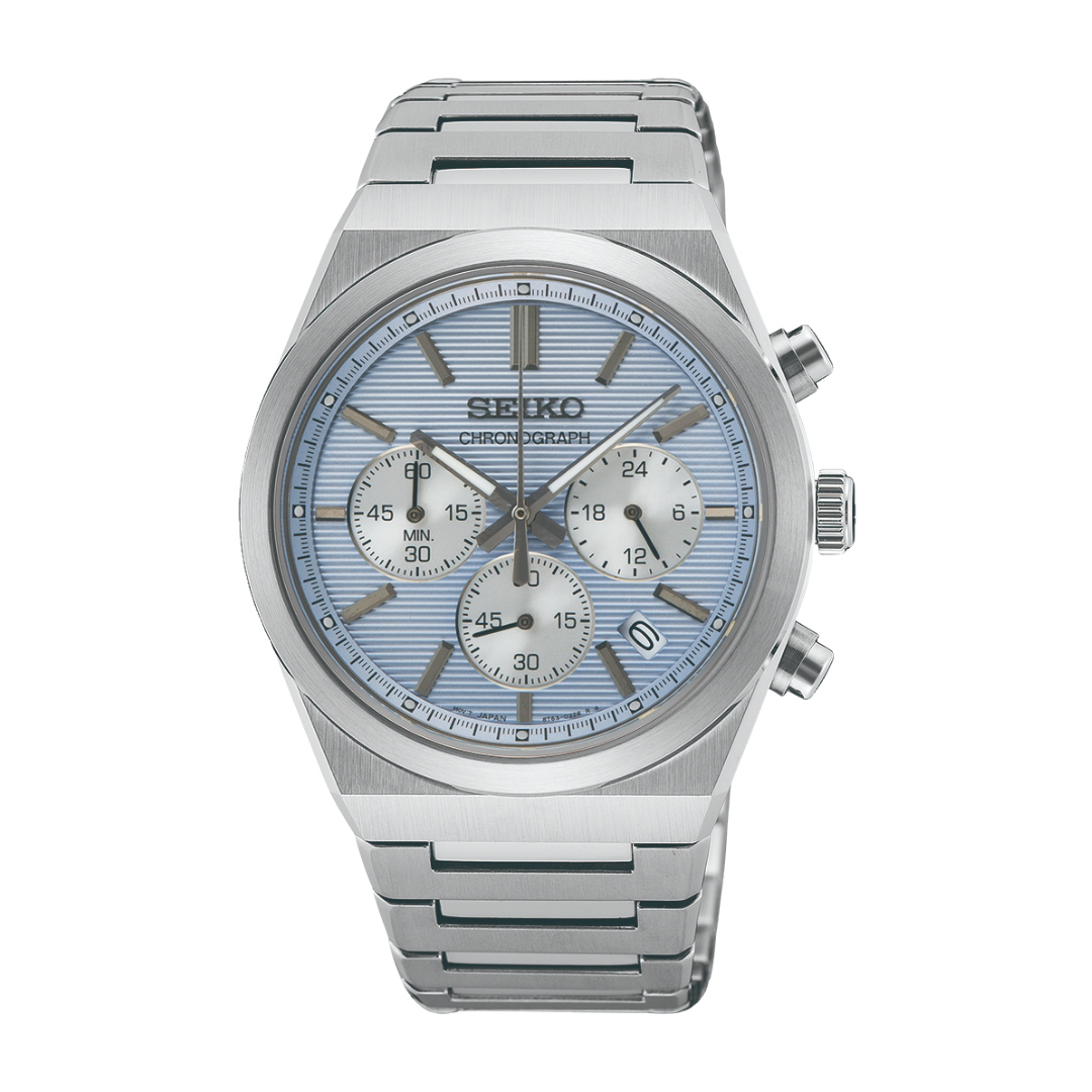SEIKO CHRONOGRAPH SSB459P1 QUARTZ MEN WATCH