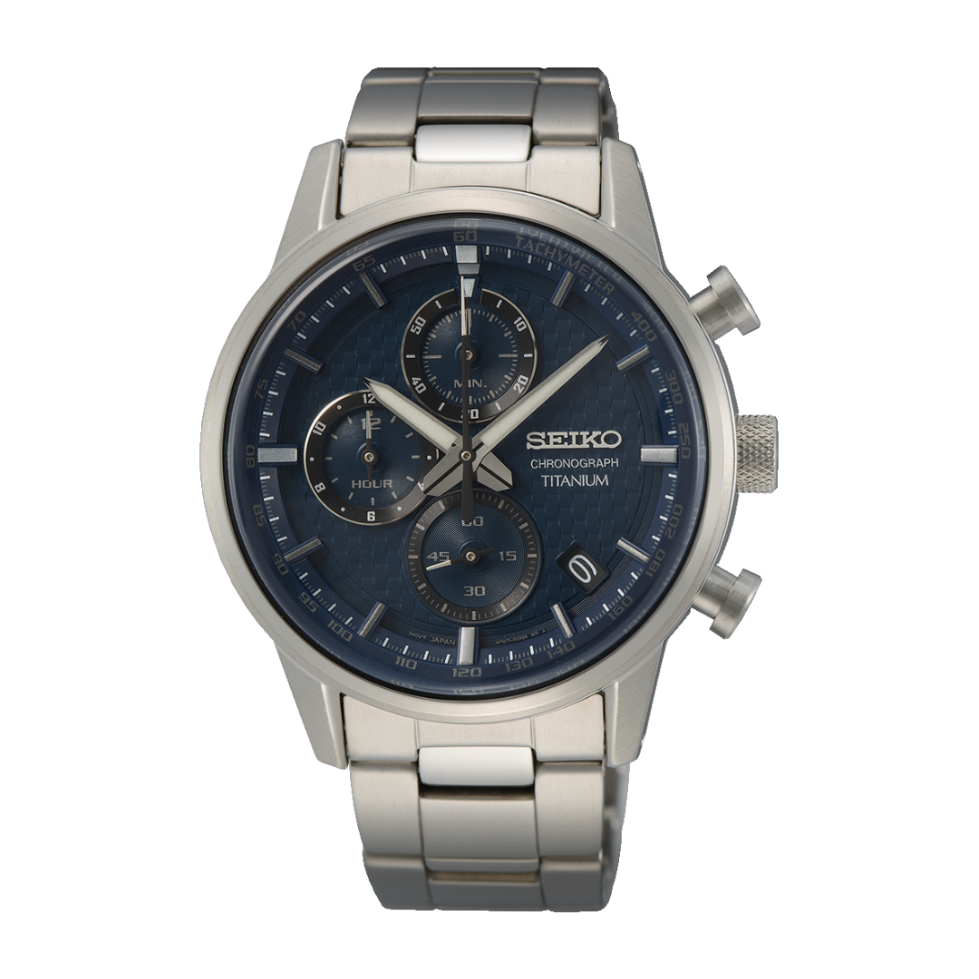 SEIKO CHRONOGRAPH SSB387P1 QUARTZ MEN WATCH