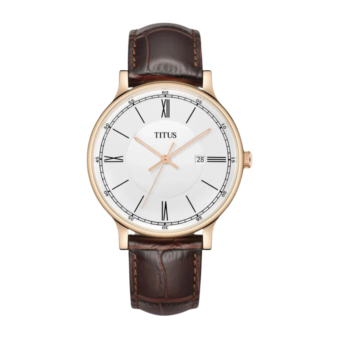Solvil et Titus Classicist W06-03044-006 3 Hands Date Quartz Men