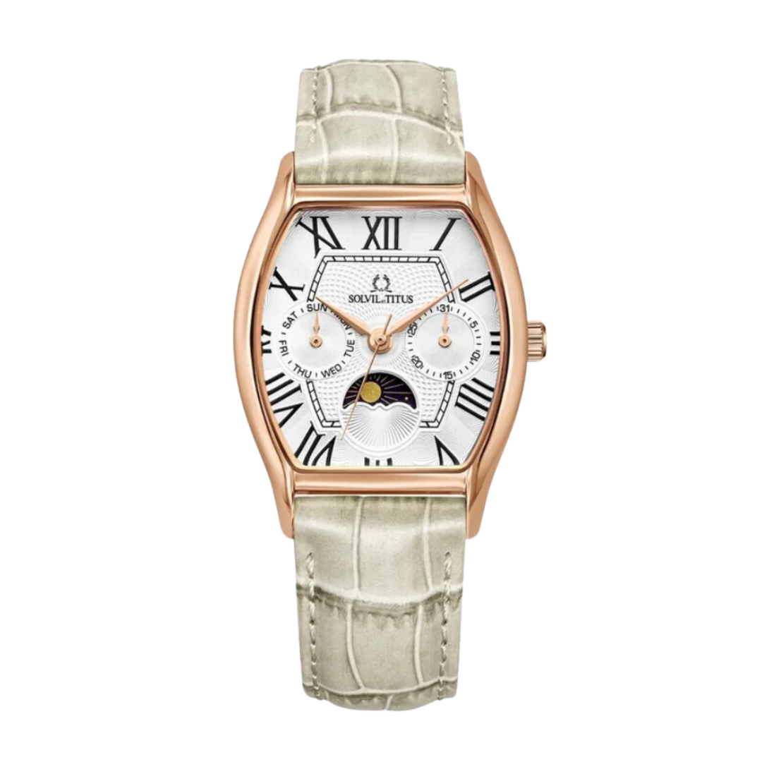 SOLVIL ET TITUS BARISTA W06-03220-009 MULTI-FUNCTION QUARTZ WOMEN WATCH