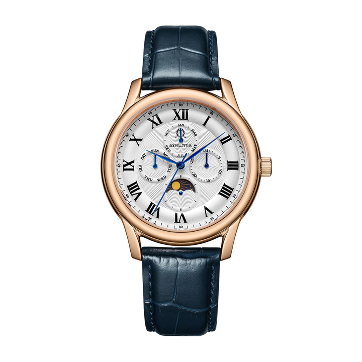 SOLVIL ET TITUS CLASSICIST W06-03322-005 MULTI-FUNCTION QUARTZ MEN WATCH